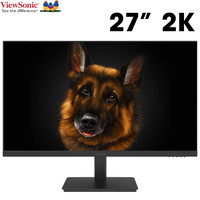 ViewSonic 优派 27英寸 2K IPS 高分设计游戏电脑液晶显示器 支持壁挂 三边微框