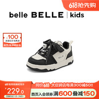 BeLLE 百丽 时尚百搭老爹鞋童鞋女24春撞色休闲鞋31218A84 黑色 38码