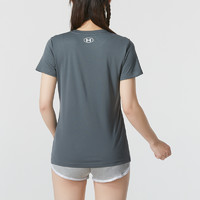 88VIP：安德玛 UA 女子健身训练运动圆领透气短袖跑步T恤1377009-012