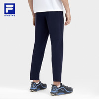FILA 斐乐 官方男士冰丝裤夏季薄款直口时尚休闲运动跑步健身长裤子