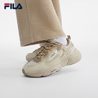 FILA 斐乐 官方MARS 1S+复古运动鞋女火星鞋时尚跑步鞋舒适缓震休闲