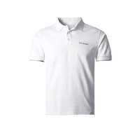 哥伦比亚（Columbia）男士Polo衫短袖 休闲简约  1990401 100白色 XXL
