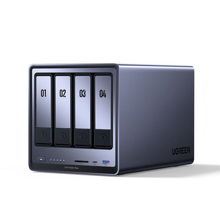 DXP4800 Plus 四盘位 私有云NAS存储（Intel 8505、8GB）