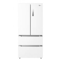 PLUS会员、今日必买：Midea 美的 BCD-508WTPZM(E) 风冷多门冰箱 508L 白色