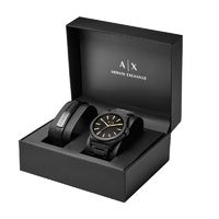 Armani Exchange Armani阿玛尼官方正品黑武士系列手表简约礼盒装腕表送礼物AX7102