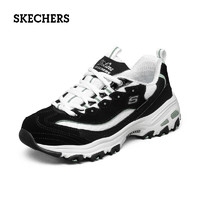 SKECHERS 斯凯奇 女鞋2024春季新款休闲运动鞋熊猫鞋厚底增高老爹鞋