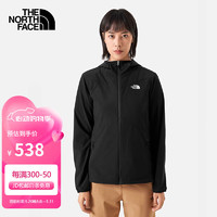 THE NORTH FACE 防晒衣女户外运动宽松UPF50+遮阳透气皮肤衣8AVA JK3 L