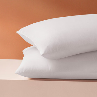 LUOLAI 罗莱家纺 罗莱（LUOLAI）家纺 枕头枕芯纤维枕舒弹压花对枕 舒弹压花呵护对枕 X