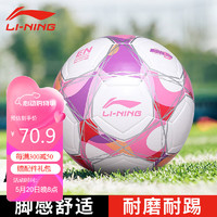 LI-NING 李宁 足球5号成人青少年中考标准世界杯耐磨防滑TPU材质专业赛事用球