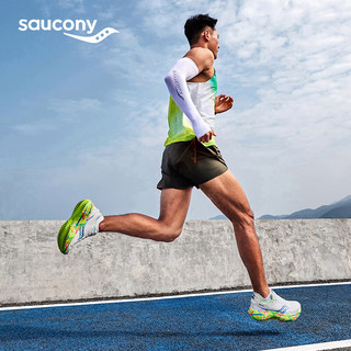 Saucony索康尼菁华PRO碳板跑鞋男慢跑鞋缓震训练跑步运动鞋子KINVARA PRO 白兰07【东京马拉松主题色】 41