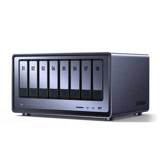 私有云 DXP8800 八盘位NAS存储（i3-1215U、8GB）