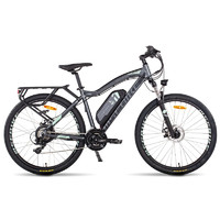 MS-EBIKE 电动山地自行车锂电助力自行车铝合金车架成人通用代步车电池可拆 27.5寸标蓝色