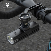 迅霆 自行车灯夜骑强光手电筒便携USB充电照明前灯防雨山地车骑行装备