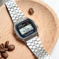 CASIO 卡西欧 手表 时尚学生表 考试手表 A158WA-1D