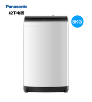 Panasonic 松下 热销8KG小型家用租房全自动爱妻号波轮洗衣机官方旗舰店K8