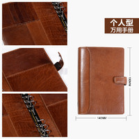 FILOFAX 斐来仕 英国进口手帐 Lockwood A6 A5 笔记事本 活页本 手帐牛皮