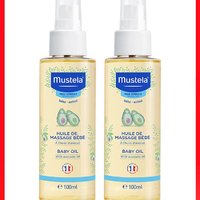 Mustela 妙思乐 宝宝按摩油100ml*2（有效期至2025年7月到期）