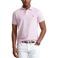 Polo Ralph Lauren男衬衫经典透气休闲百搭舒适2744020 Bath Pink Heather 2XL