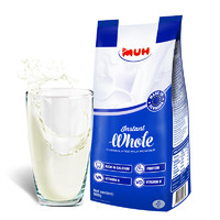 MUH 甘蒂牧场 丹麦原装进口 全脂速溶调制乳粉 高钙牛奶奶粉冲饮900g 营养早餐