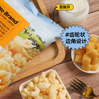 88VIP：No Brand NoBrand诺倍得芝士爆米花145g+豆粉味年糕脆130g韩国网红零食