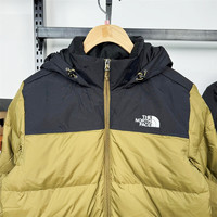 THE NORTH FACE 羽绒服男款23秋冬新款户外防风防泼水550蓬鹅绒填充外套|4U82 绿色/WMB M