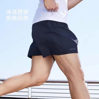 速干短裤凉爽透气跑步训练篮球运动速干宽松裤男SAY4