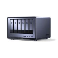 PLUS会员：UGREEN 绿联 DXP6800Pro 六盘位NAS存储（i5 1235U、8GB）
