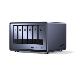DXP6800Pro 六盘位NAS存储（i5 1235U、8GB）