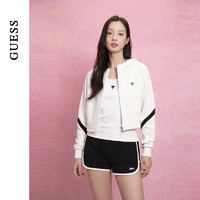 88VIP：GUESS 盖尔斯 24年新款春季女士撞色简约时尚百搭连帽卫衣-W4PP92K2Q40