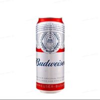 Budweiser 百威 啤酒经典醇正红罐拉格500ml*12听/箱