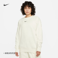 NIKE 耐克 官方PHOENIX女子OVERSIZE风加绒圆领运动衫春季DQ5734