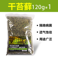 金利佳(Jeneca)爬宠苔藓棷土乌龟爬虫冬眠保暖无菌椰砖垫材产卵池场地布景种绿槙 【苔藓120g】