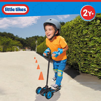 小泰克儿童滑板车2-4岁宝宝平衡车滑滑车童车六一儿童节 蓝色