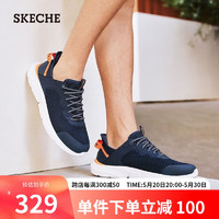 SKECHERS 斯凯奇 男子休闲鞋210852 海军蓝色/NVY 45.5