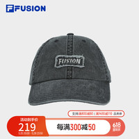FILA FUSION斐乐潮牌情侣款棒球帽2024夏季新款休闲运动帽鸭舌帽