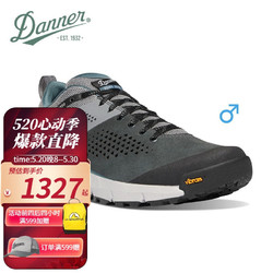 Danner 丹枘 户外徒步登山Trail 2650 GTX男防水防滑低帮运动鞋轻便透气减震耐磨V底 61221碳灰/蓝 男EE宽版 41