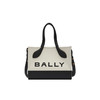 88VIP：BALLY 巴利 女士BAR KEEP ON XS织物配皮单肩斜挎包 6304520