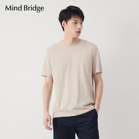 88VIP：Mind Bridge 短袖男士t恤 夏季新款宽松圆领潮流上衣T恤衫