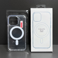 FlowerPig Magsafe磁吸手机壳适用新苹果15透明亚克力13pro全包iPhone12硬壳 磁吸壳(盒装) iPhone 14 Plus