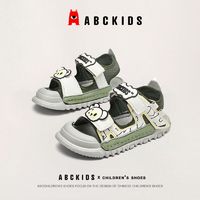 百亿补贴：ABCKIDS 童鞋2024夏季新款儿童凉鞋可爱校园风软底包头防滑凉鞋