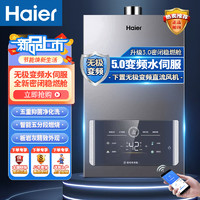 Haier 海尔 燃气热水器家用下置变频风机恒温密闭稳燃仓5代水伺服燃热FPD