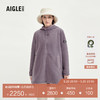 AIGLE 艾高 20女士户外保暖耐穿透汽全拉链抓绒衣外套 烟熏紫 AN203 42(175/96A)