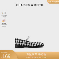 CHARLES & KEITH CHARLES&KEITH春夏女鞋CK1-70900424女士复古简约玛丽珍鞋