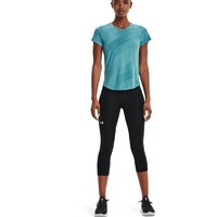 安德玛 官方奥莱UA 女子裤子跑步训练瑜伽运动高弹力紧身裤中裤