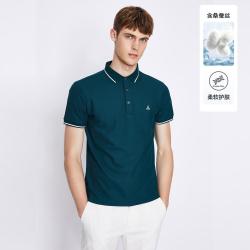 navigare纳维凯尔意大利小帆船春夏透气男短袖polo衫