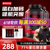 NUTREND 诺特兰德乳清蛋白粉 2桶装