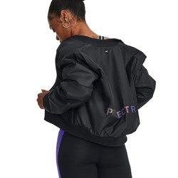 UNDER ARMOUR 安德玛 官方UA Rock强森 女子上衣跑步健身休闲运动飞行员夹克外套