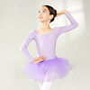 SANSHA 三沙 法国三沙长袖TUTU裙式儿童体服芭蕾舞蹈服练功表演比赛裙