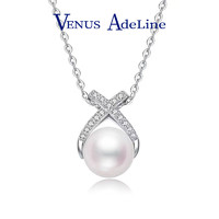 VENUS ADELINEs925银淡水珍珠项链
