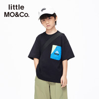 Little MO&CO. 男童纯棉撞色口袋短袖